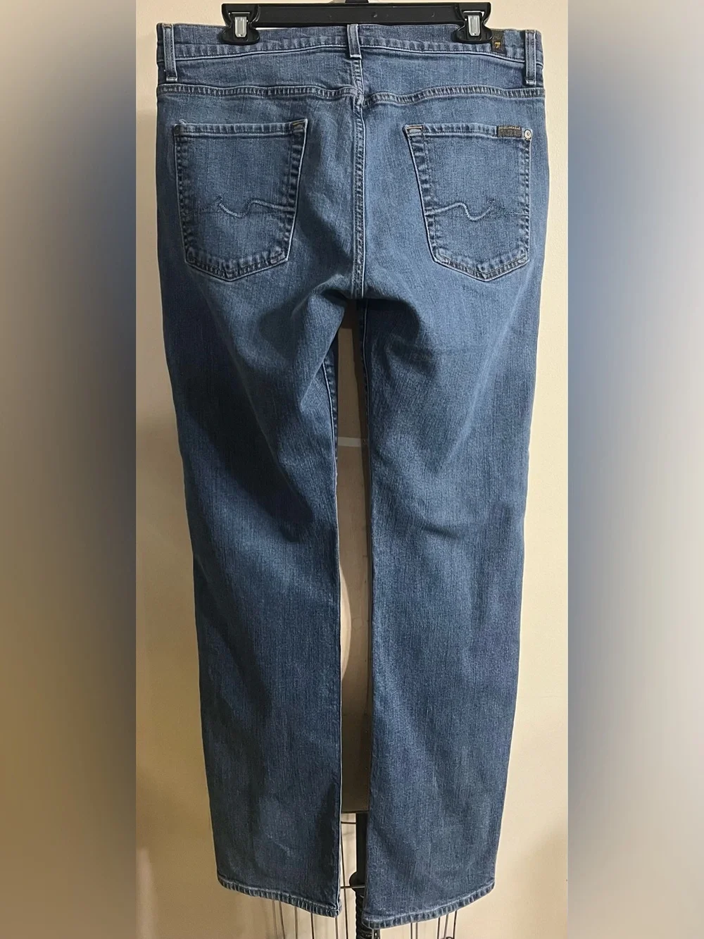 7 for all Mankind Carsen Straight Leg Jean Size 34